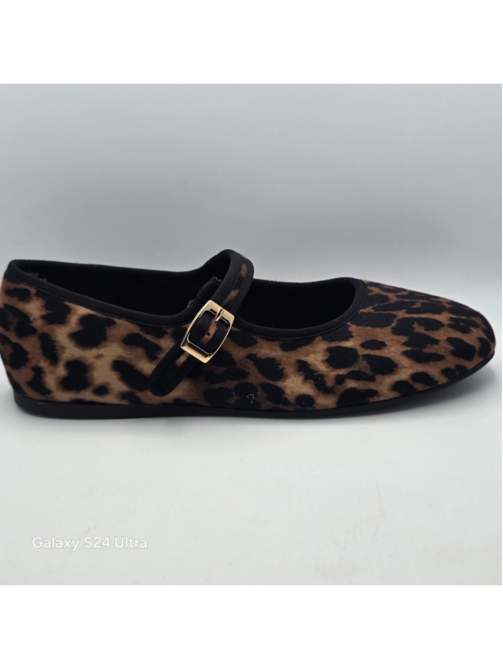 Lauren Conrad Women's Leopard Print Mary Jane Flats women's 7